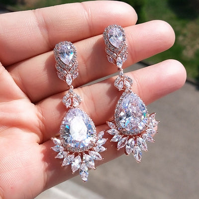 Vintage queen earrings