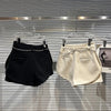 Winter New Three-dimensional Pocket Three Cent Wool Shorts Women