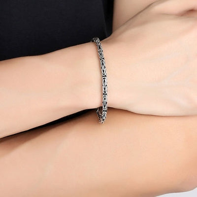 925 Sterling Silver Men's Bracelet